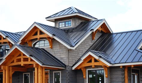 metal roof houses images|images of residential metal roofs.